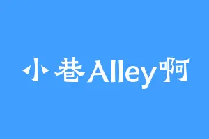 小巷Alley啊