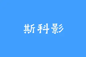 斯科影