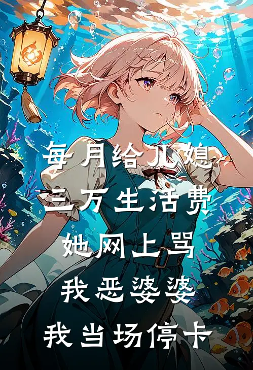 每月给儿媳三万生活费，她网上骂我恶婆婆，我当场停卡