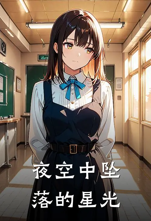 夜空中坠落的星光