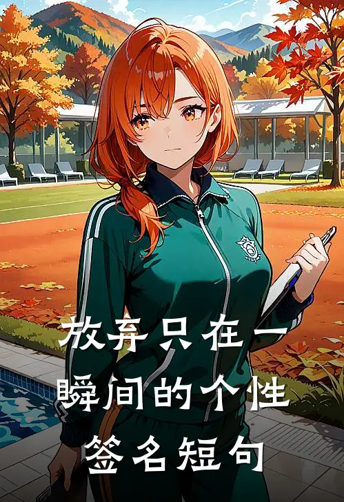 放弃只在一瞬间的个性签名短句