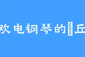 喜欢电钢琴的毌丘献