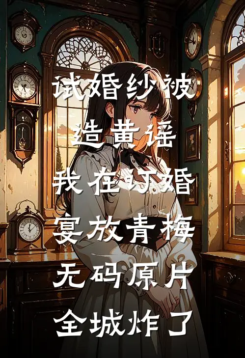 试婚纱被造黄谣，我在订婚宴放青梅无码原片，全城炸了