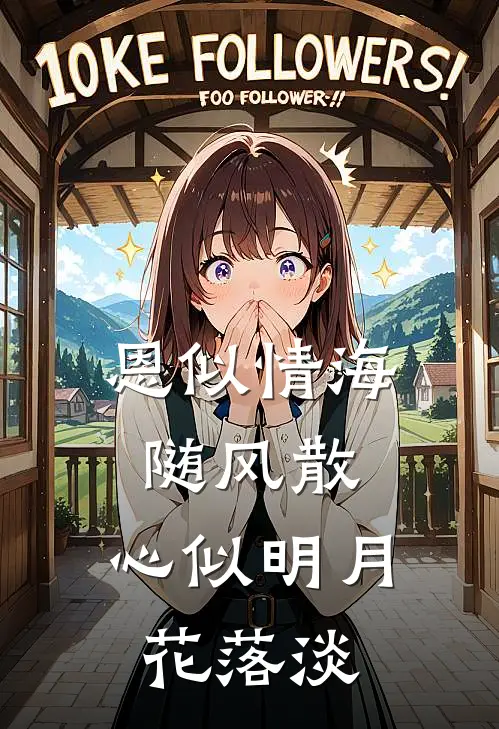 恩似情海随风散,心似明月花落淡