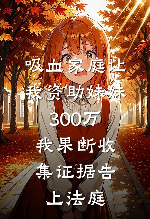 《吸血家庭让我资助妹妹300万，我果断收集证据告上法庭》蒋齐蒋辉_(吸血家庭让我资助妹妹300万，我果断收集证据告上法庭)全集在线阅读