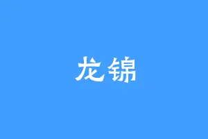 龙锦