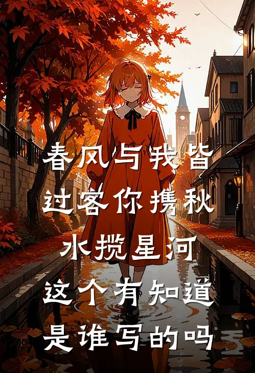 春风与我皆过客你携秋水揽星河,这个有知道是谁写的吗