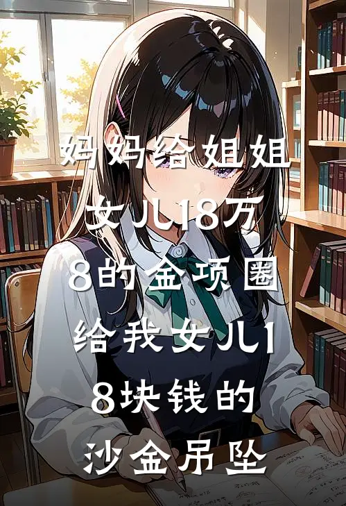 妈妈给姐姐女儿18万8的金项圈，给我女儿18块钱的沙金吊坠糖糖李若薇全集免费小说_免费小说完结妈妈给姐姐女儿18万8的金项圈，给我女儿18块钱的沙金吊坠(糖糖李若薇)