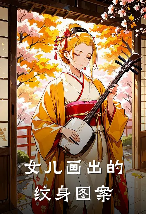 女儿画出的纹身图案