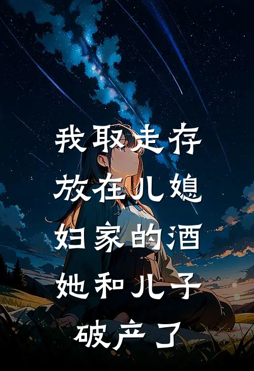 我取走存放在儿媳妇家的酒，她和儿子破产了