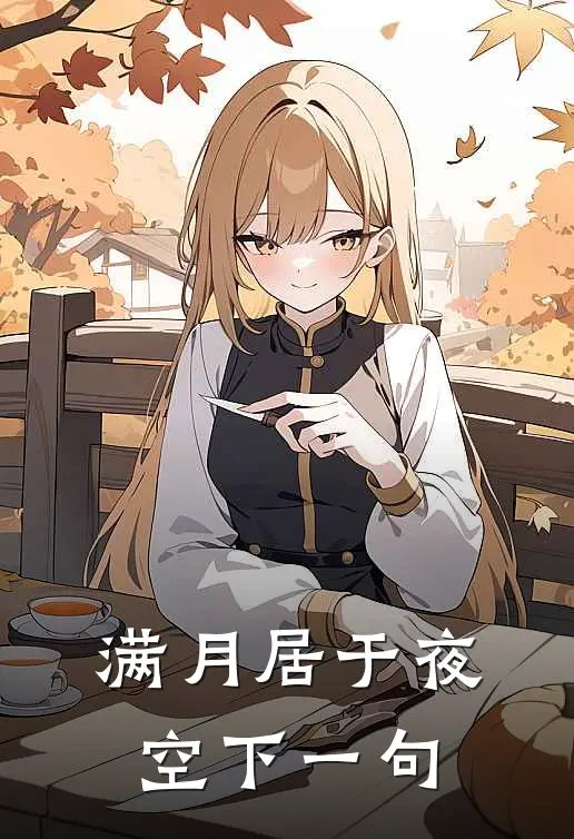 满月居于夜空下一句